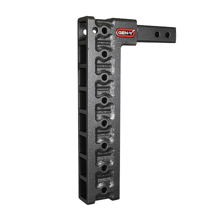 Gen-Y Hitch MEGA-DUTY 2 Shank 17.5 Drop 1.5K TW 10K Hitch & GH-0100 Stabilizer Kit GH-308